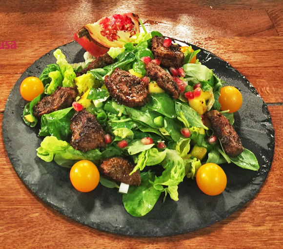 Egzotična salata sa pačetinom