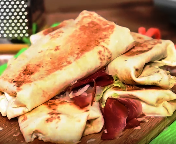 Hrskavi sendvič sa tortiljama